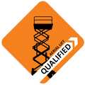 Aerial Lift Qualified Hard Hat Decal