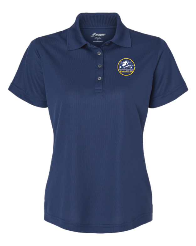 FL Bulldogs Ladies Navy Embroidered Polo
