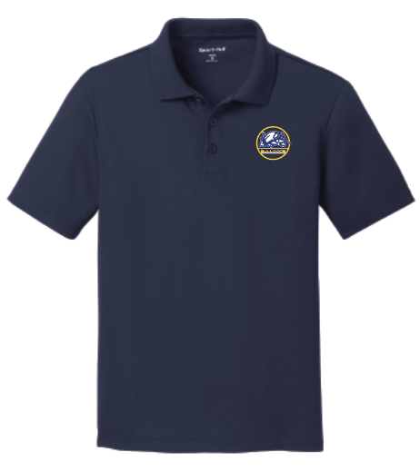 FL Bulldogs Adult Navy Embroidered Polo