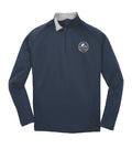 FL Bulldogs Embroidered 1/4-Zip Navy Cadet Collar Sweatshirt