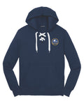 FL Bulldogs Navy Adult Lace Up Hoodie