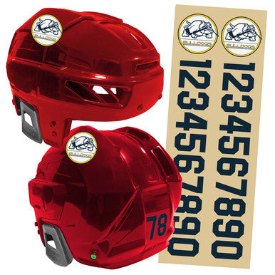 Hockey Helmet Decal Package option 2