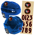 Hockey Helmet Decal Package option 1