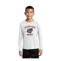 Youth Posi-UV Performance White Long Sleeve