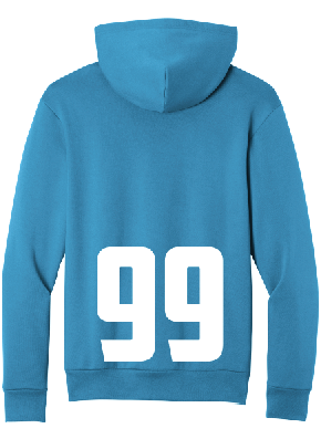 Optional number on back