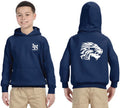 Youth Navy Pullover Hooded Sweatshirt