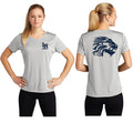 Lake Nona Baseball Ladies Silver T-shirt