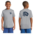 Lake Nona Baseball Silver Youth Polyester T-shirt