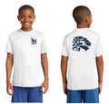 Lake Nona Baseball White Youth Polyester T-shirt