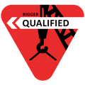 Rigger Qualified Hard Hat Decal