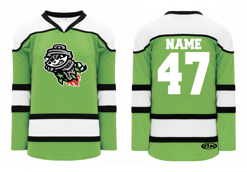 Athletic Knit Trash Pandas Jersey Green
