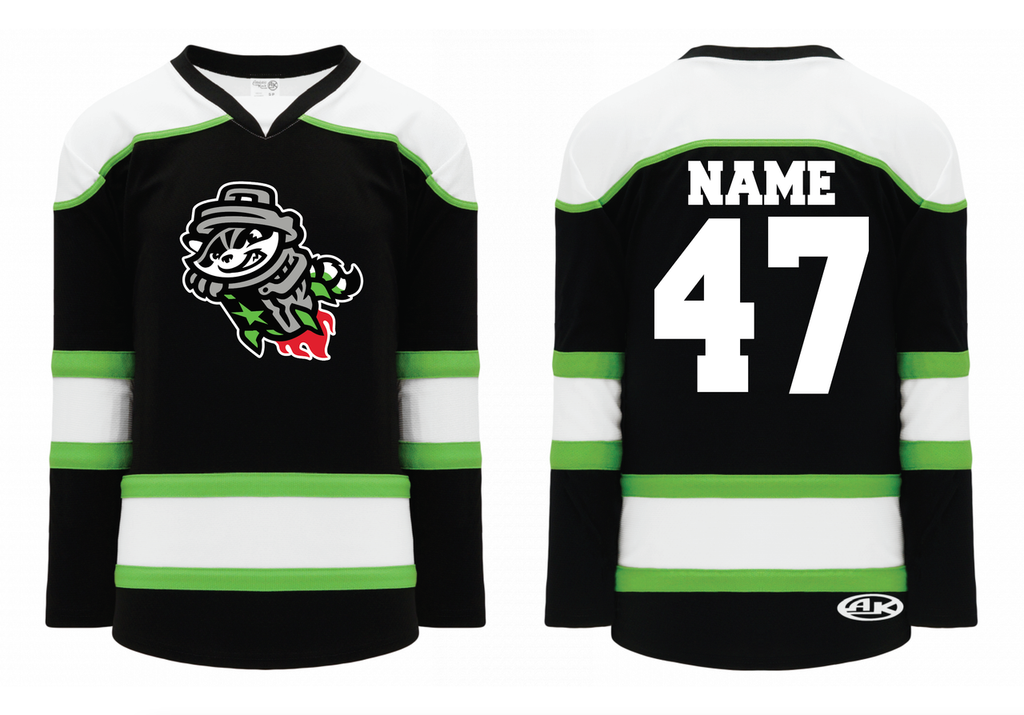 Athletic Knit Trash Pandas Jersey Black/Green