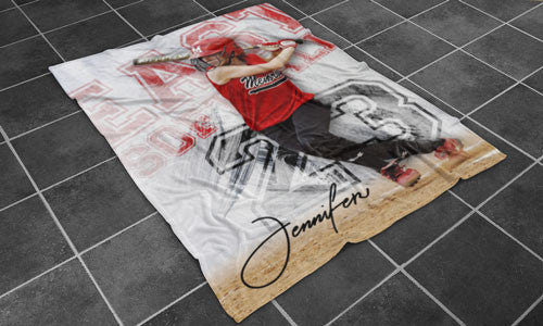 FL Bulldogs Custom Printed Blankets