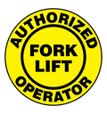 AO Fork Lift Operator 2" Hard Hat Decal