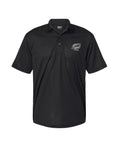 Black Adult Embroidered Polo