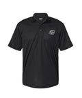 Black Youth Embroidered Polo