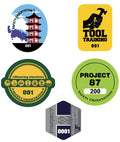 Custom Sequential Numbered Decal Sample Image