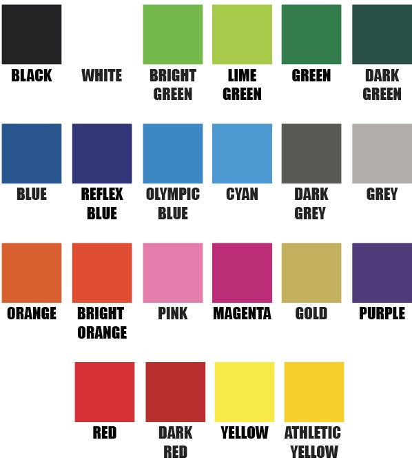 Standard Colors