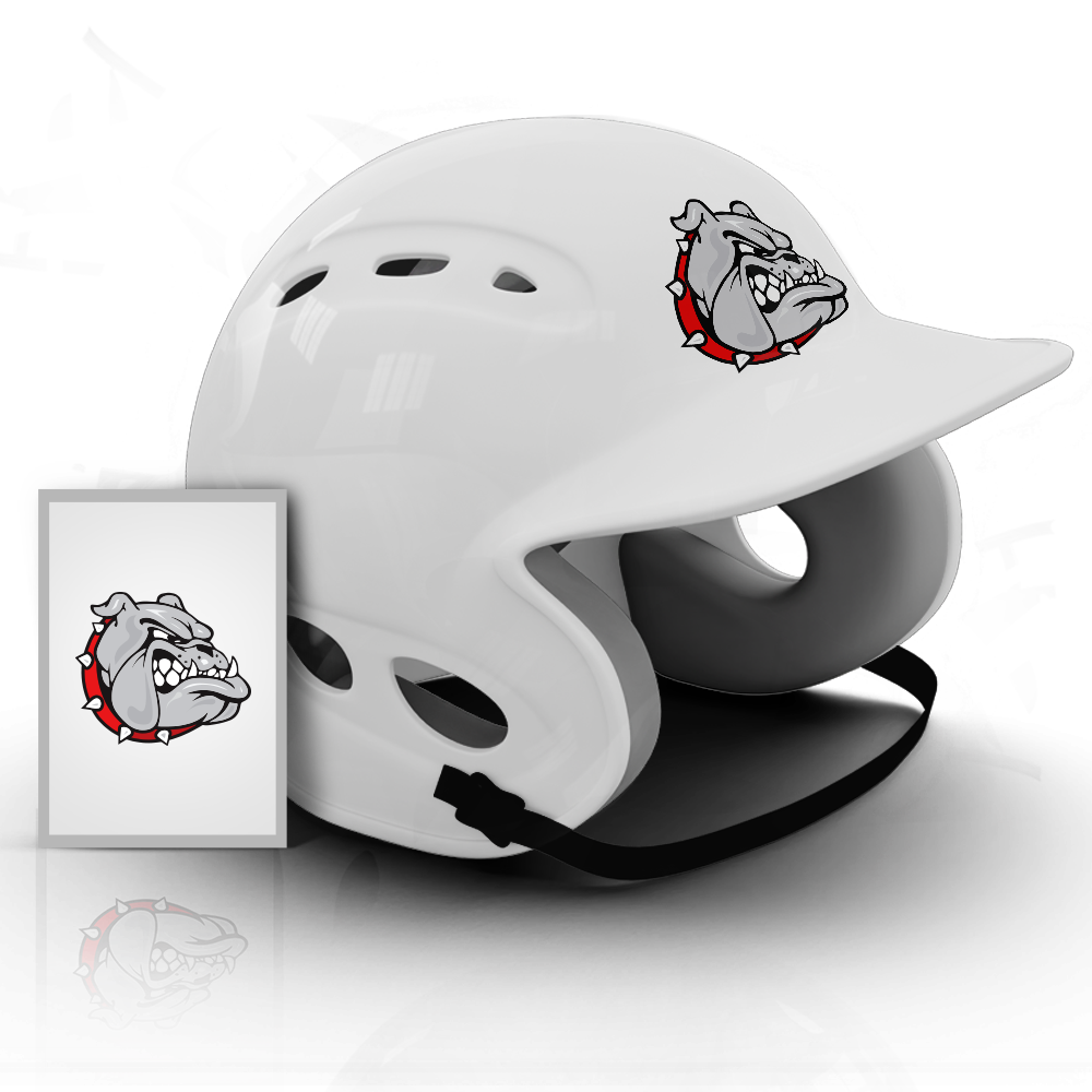 Baseball Helmet Logo Decals